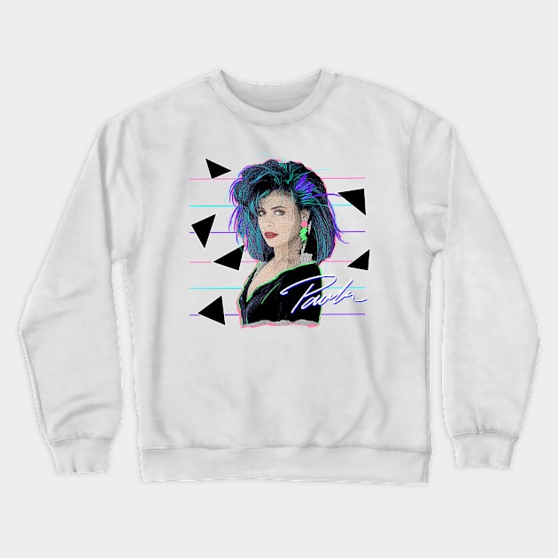 PAULA ABDUL 80S RETRO STYLE Crewneck Sweatshirt by DISCO DISCO MX